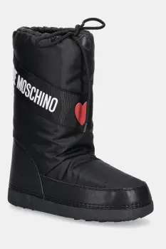 Love Moschino cizme de iarna culoarea negru, JA24032G1NISA000 imagine