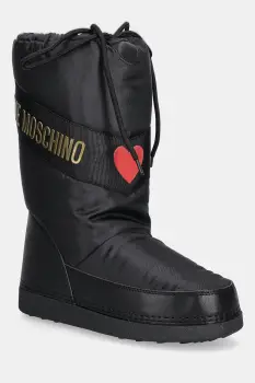 Love Moschino cizme de iarna culoarea negru, JA24032G1NISY000 imagine