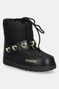 Love Moschino cizme de iarna culoarea negru, JA24182G1NISD00A imagine