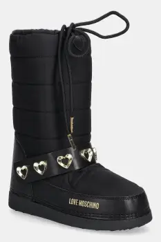 Love Moschino cizme de iarna culoarea negru, JA24192G1NISD00B imagine