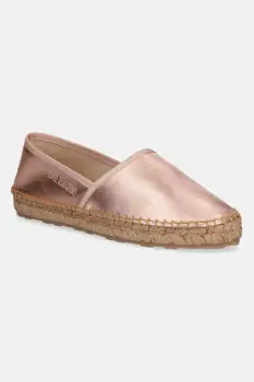 Love Moschino espadrile pentru femei din piele imagine