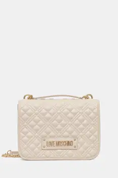 Love Moschino geanta culoarea bej, JC4000PP1NLA0110 imagine