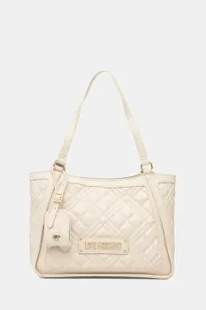 Love Moschino geanta culoarea bej, JC4206PP0MLA0110 imagine