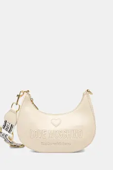 Love Moschino geanta culoarea bej, JC4219PP0MKF0110 imagine