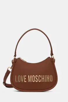 Love Moschino geanta culoarea maro, JC4027PP1NKD0312 imagine