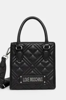 Love Moschino geanta culoarea negru, JC4211PP0MLA000B imagine