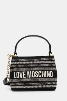 Love Moschino geanta culoarea negru, JC4240PP0MKO100A imagine