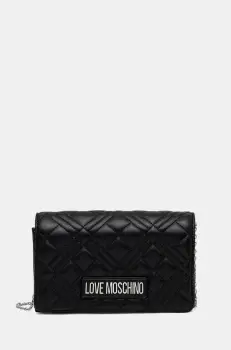 Love Moschino geanta culoarea negru, JC4248PP0MLA000B imagine