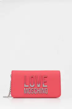 Love Moschino geanta culoarea roz, JC5728PP0MKD0615 imagine