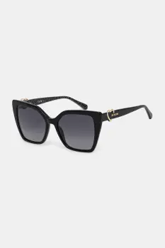 Love Moschino ochelari de soare culoarea alb imagine