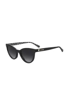 Love Moschino ochelari de soare femei, culoarea negru, MOL079/S imagine