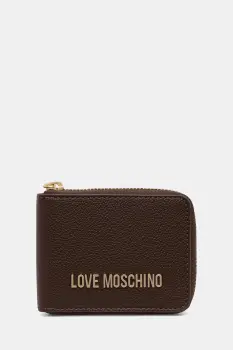 Love Moschino portofel culoarea maro, JC5639PP1NLD0301 imagine