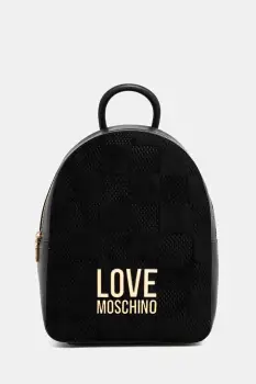 Love Moschino rucsac culoarea negru, mare, cu imprimeu, JC4124PP0NKB100A imagine