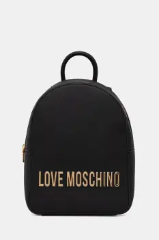 Love Moschino rucsac culoarea negru, mic, uni, JC4193PP1NKD0000 imagine