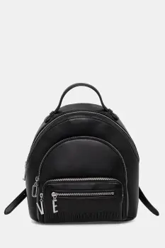 Love Moschino rucsac culoarea negru, mic, uni, JC4344PP0NKA000B imagine