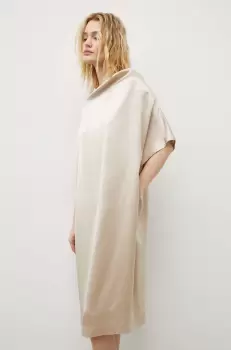 Lovechild rochie culoarea bej, mini, drept imagine