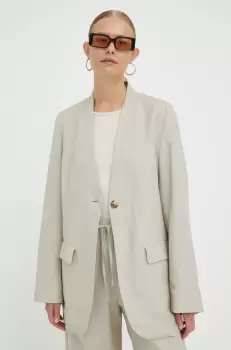 Lovechild sacou de in culoarea bej, un singur rand de nasturi, neted imagine