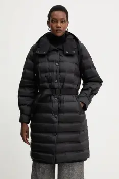 Luisa Spagnoli geaca de puf cu doua fete culoarea negru, de iarna, 542257 imagine