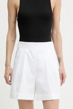 Luisa Spagnoli pantaloni scurti eleganti pentru femei, din bumbac Avola imagine