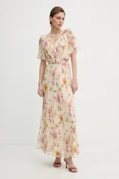 Luisa Spagnoli rochie de vara matase Panneggio imagine