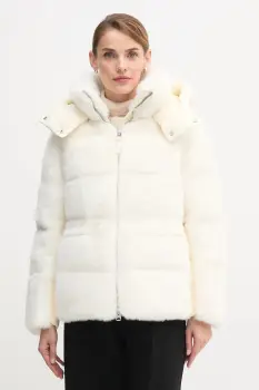 MACKAGE geaca de puf culoarea bej, de iarna, CASSIDY imagine