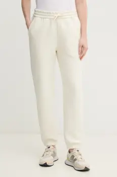 MACKAGE pantaloni de trening femei, culoarea bej, neted, NEV.R imagine