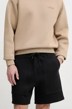 MACKAGE pantaloni scurti barbati, culoarea negru, ELWOOD.R imagine