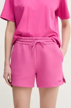 MACKAGE pantaloni scurti femei, culoarea roz, neted, medium waist, SUMMER.R imagine