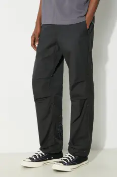 Maharishi pantaloni Original Dragon Snopants barbati, culoarea negru, cu fason chinos, 5063.BLACK imagine