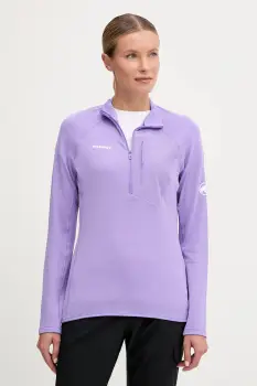 Mammut hanorac Aenergy Light culoarea verde, cu imprimeu, 1014-05531 imagine