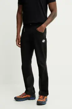 Mammut pantaloni de exterior Aenergy Hybrid culoarea bleumarin, 1021.00950 imagine