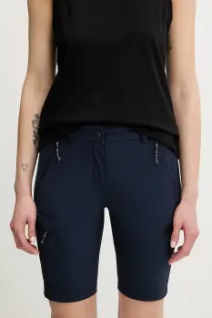 Mammut pantaloni scurti outdoor Runbold IV culoarea bleumarin, uni, high waist, 1023-01200 imagine