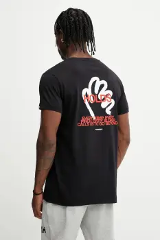 Mammut tricou sport Massone culoarea negru, cu imprimeu, 1017-05221 imagine