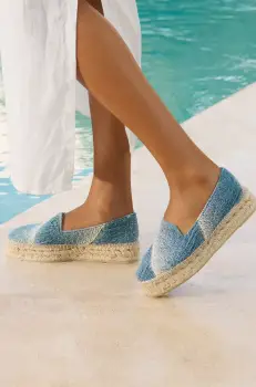 Manebi espadrile Double Sole Espadrilles cu platforma, H 4.7 D0 imagine