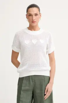 Marc Aurel pulover cu maneca scurta pentru femei, din bumbac imagine