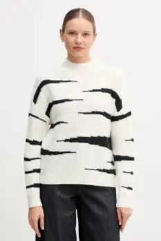 Marc Aurel pulover din amestec de lana culoarea bej, 8044-8000-82090 imagine