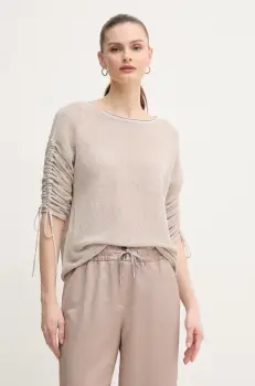 Marc Aurel pulover femei, culoarea bej, light, 8946-8000-82052 imagine