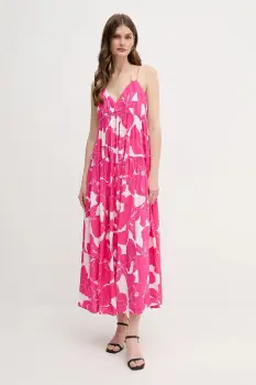 Marc Aurel rochie culoarea roz, maxi, evazati, 6981-1010-24795 imagine