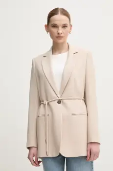 Marc Aurel sacou culoarea bej, un singur rand de nasturi, neted, 3921-2020-93404 imagine