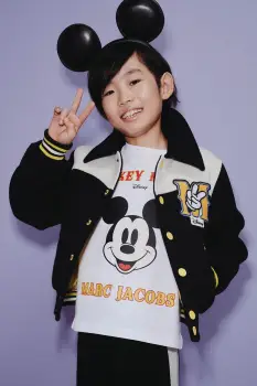 Marc Jacobs geaca copii culoarea negru, W60620 imagine