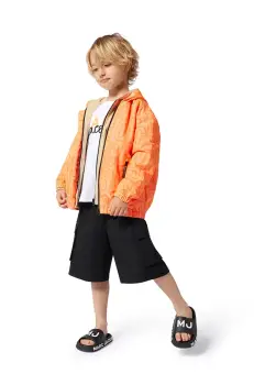 Marc Jacobs geaca copii culoarea portocaliu, W60423 imagine