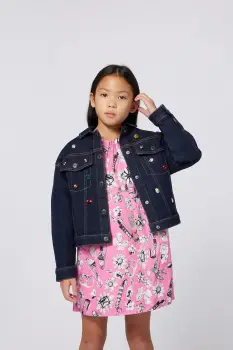 Marc Jacobs geaca de blugi pentru copii W60567 imagine