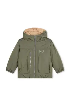 Marc Jacobs geaca reversibila pentru copii culoarea bej, W60306 imagine