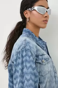 Marc Jacobs ochelari de soare femei, culoarea gri imagine