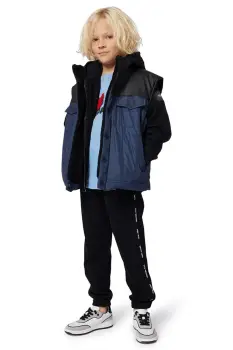 Marc Jacobs pantaloni de trening din bumbac pentru copii culoarea negru, cu imprimeu, W60656 imagine