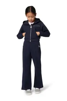 Marc Jacobs pantaloni de trening pentru copii culoarea bleumarin, cu imprimeu, W60593 imagine