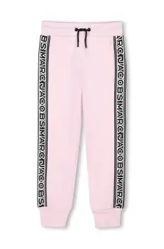 Marc Jacobs pantaloni de trening pentru copii culoarea roz, cu imprimeu, W60469 imagine