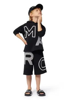 Marc Jacobs pantaloni scurti copii culoarea negru, talie reglabila, W60483 imagine