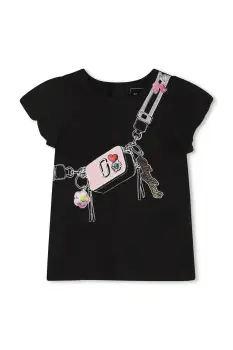 Marc Jacobs rochie din bumbac pentru copii imagine