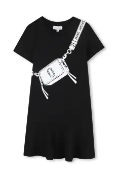 Marc Jacobs rochie din bumbac pentru copii imagine